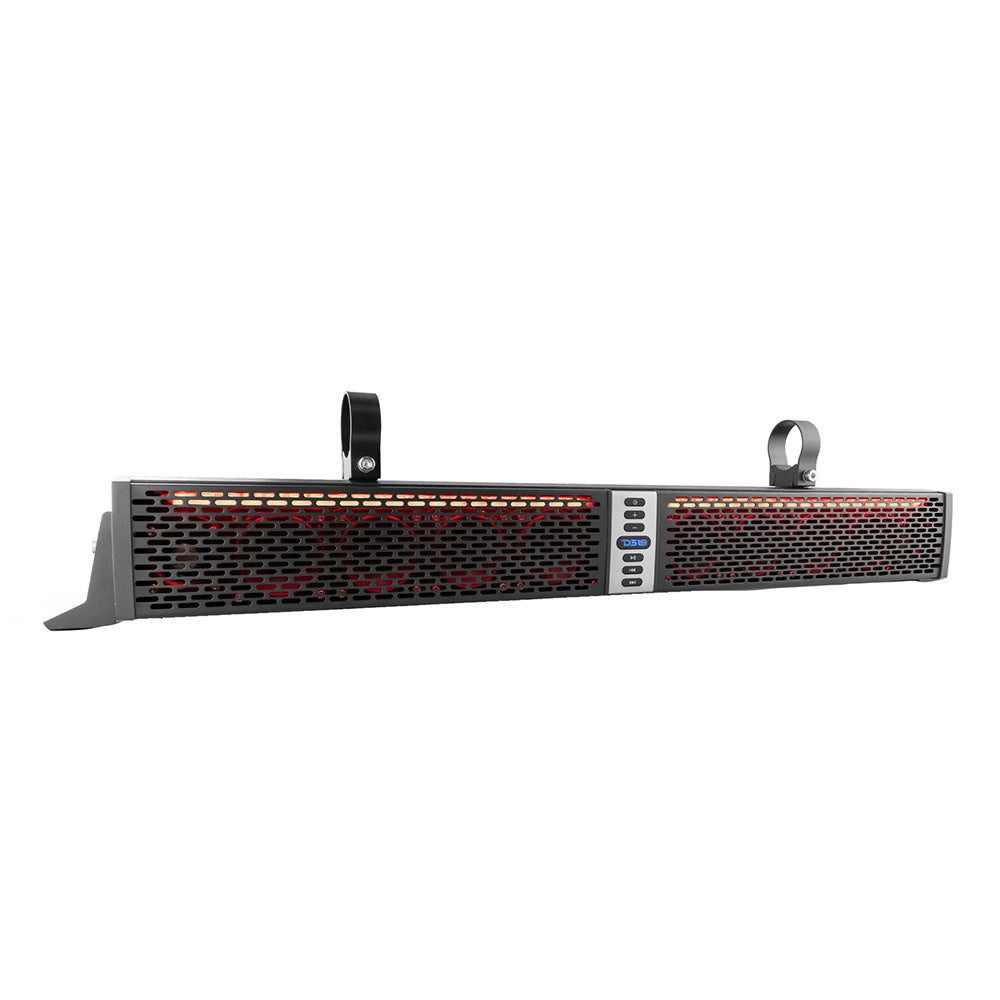 DS18 - HYDRO 35" Amplified 2-Way Sound Bar Speaker System - With Bluetooth RGB LED Lights, 800W, Waterproof — Quality Boat Parts