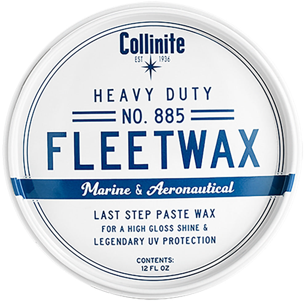 Collinite - 885 Heavy Duty Fleetwax Paste - 12oz — Quality Boat Parts