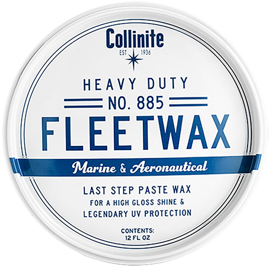 Collinite - 885 Heavy Duty Fleetwax Paste - 12oz — Quality Boat Parts