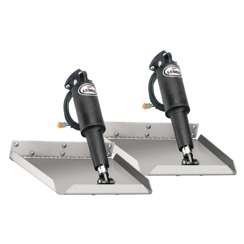 Lenco Marine - Edge Mount Trim Tab Kit - With Switch, 9" x 12" — Quality Boat Parts