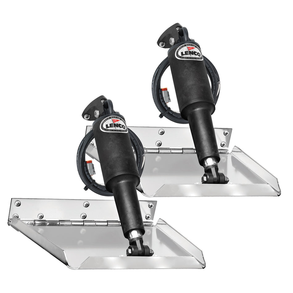Lenco Marine - Standard Performance Kit - With Switch, 14" x 12" — Quality Boat Parts