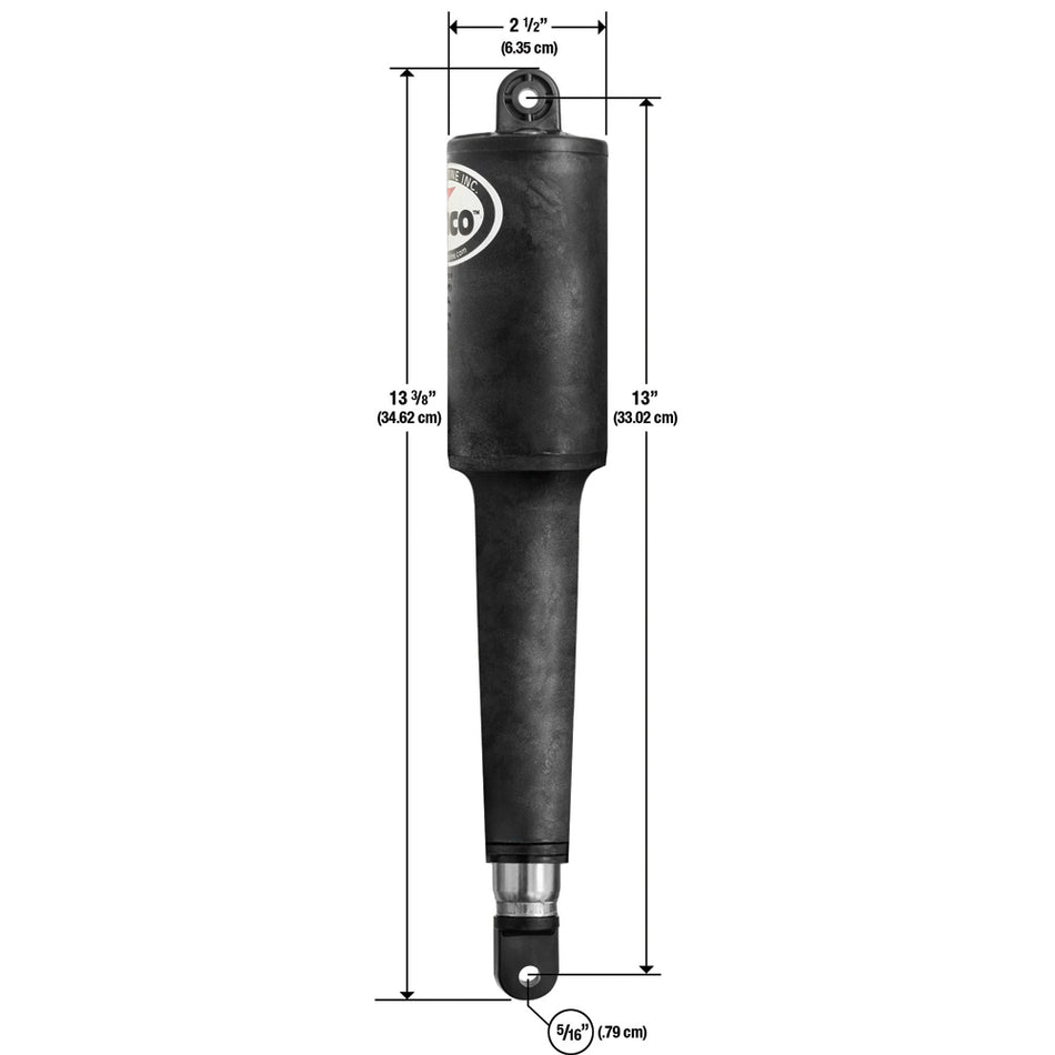 Lenco Marine - 102 Series Standard Actuator - Stroke, 24V - 4-1/4" — Quality Boat Parts