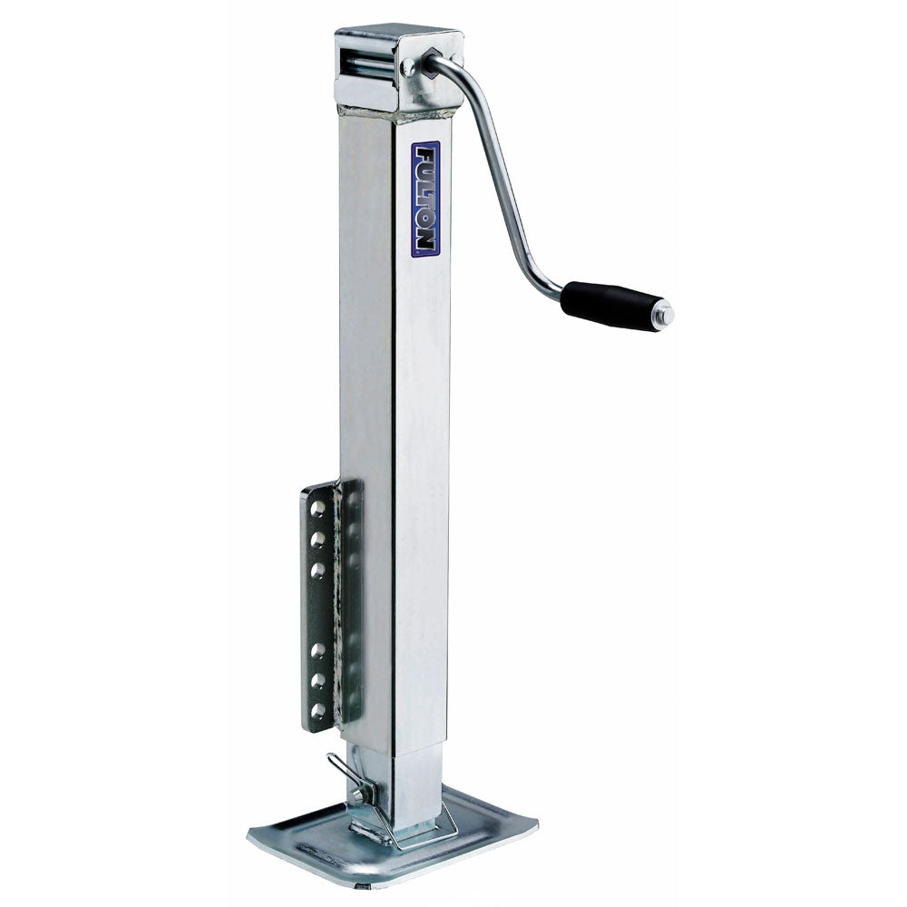 Fulton - Square Tube Fixed Mount Jack No Wheel — Quality Boat Parts