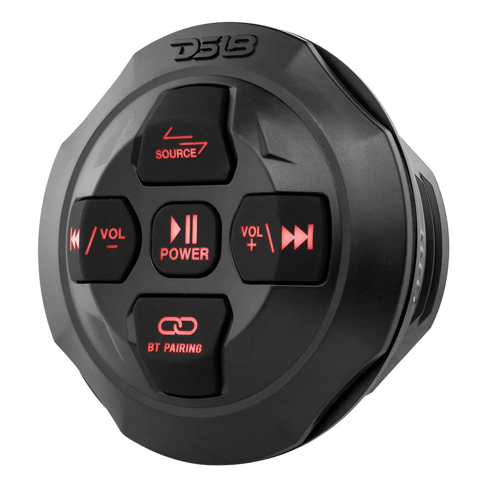 DS18 - Waterproof Universal Bluetooth - Streaming Audio Receiver, with Controller & Microphone — Quality Boat Parts