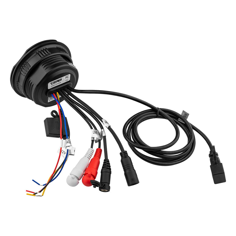 DS18 - Waterproof Universal Bluetooth - Streaming Audio Receiver, with Controller & Microphone — Quality Boat Parts
