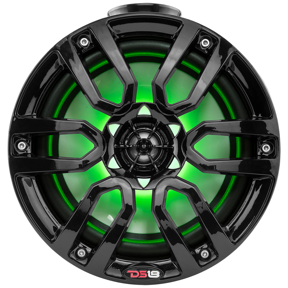DS18 - HYDRO 6.5" Compact Wakeboard Pod Tower - With RGB Light, 300W — Quality Boat Parts
