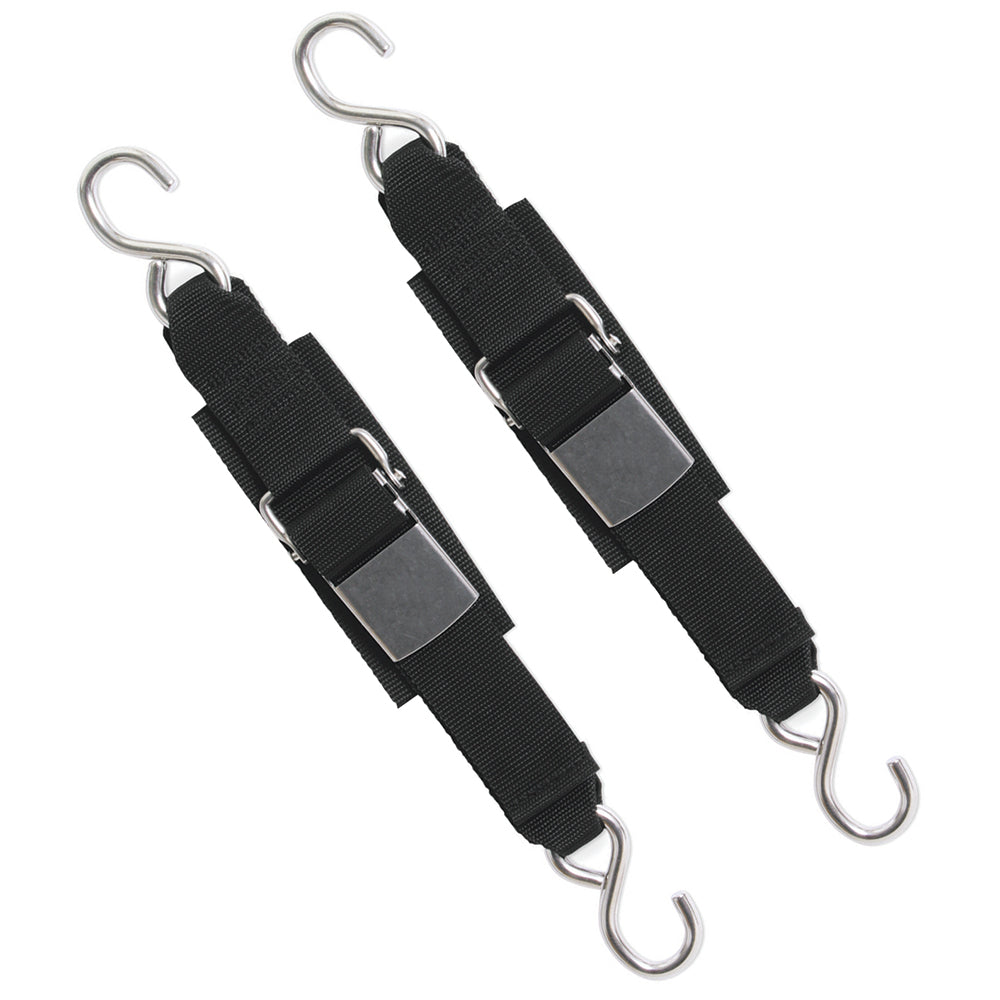 BoatBuckle - Stainless Steel Kwik-Lok Transom Tie-Downs — Quality Boat Parts