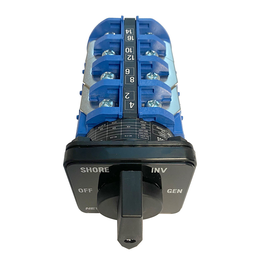 Newmar Power - SS Switch - 7.5 INV AC Selector Switch — Quality Boat Parts
