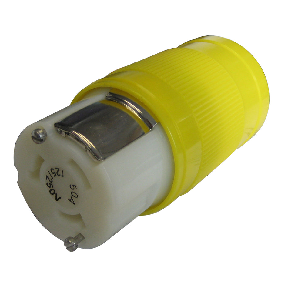 Marinco - Locking Connector - 50A, 125/250V — Quality Boat Parts