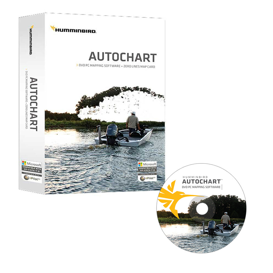 Humminbird - Autochart DVD Mapping Software — Quality Boat Parts