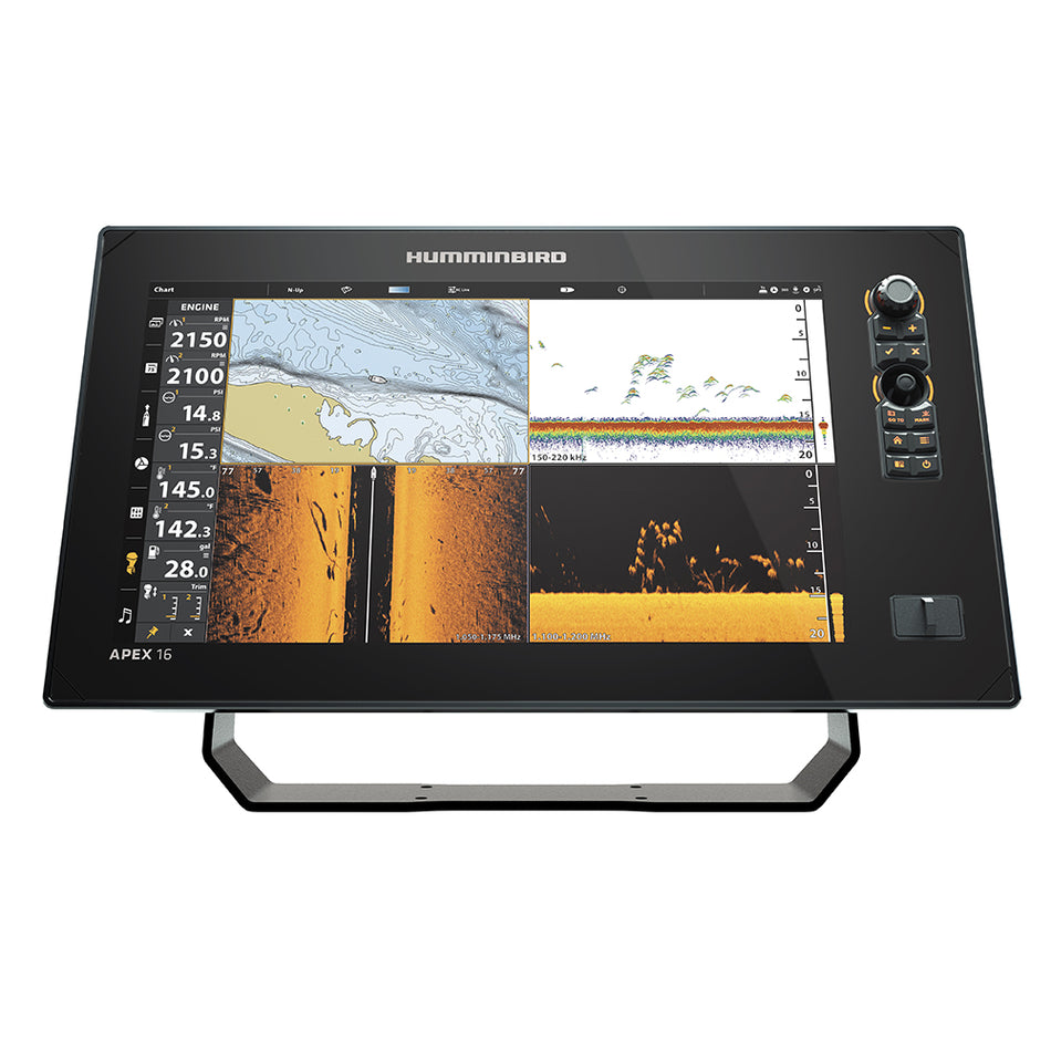 Humminbird - APEX 16 MSI+ Chartplotter Display — Quality Boat Parts