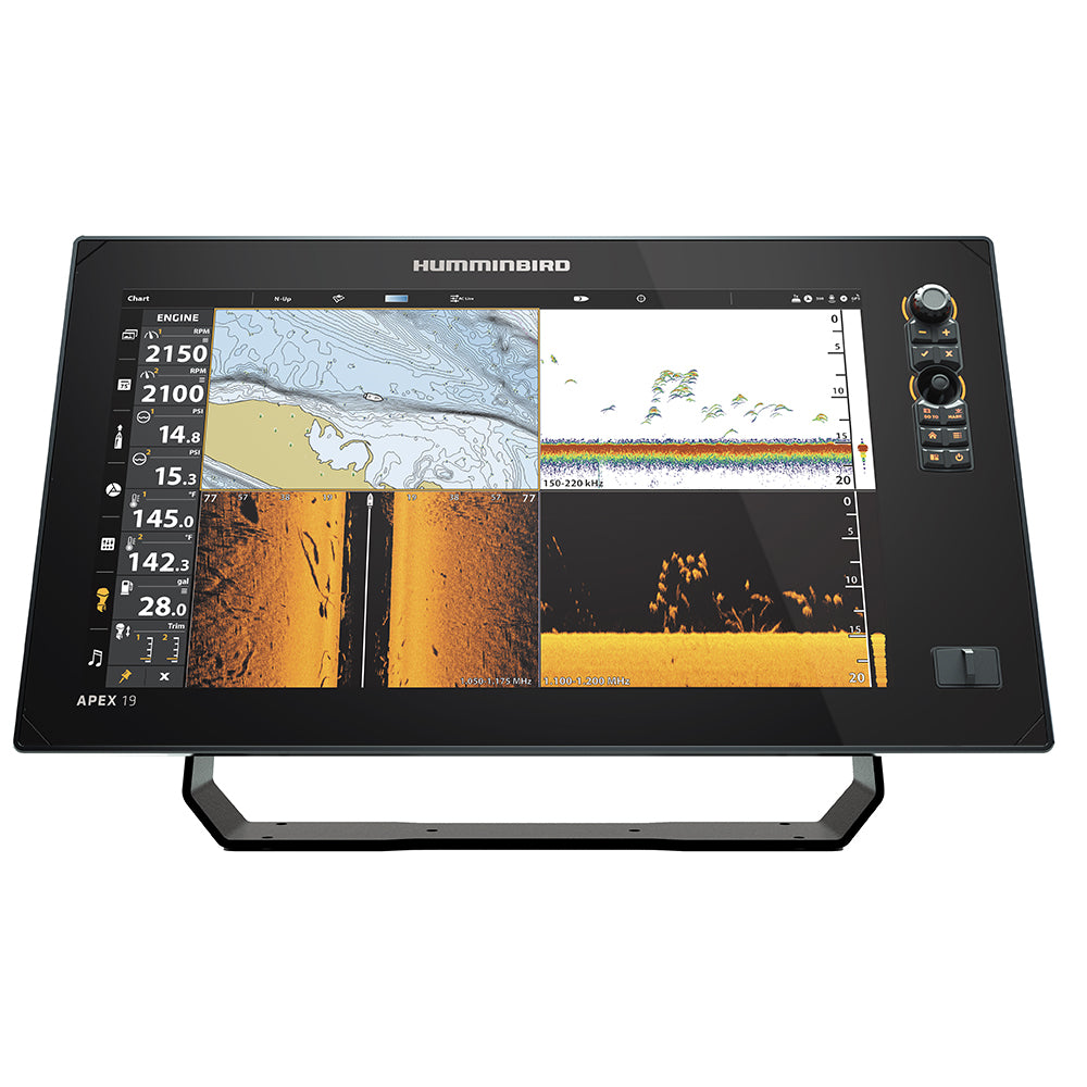 Humminbird - APEX 19 MSI+ Chartplotter Display — Quality Boat Parts