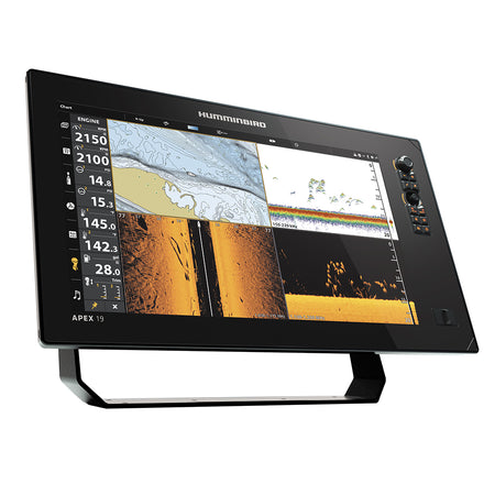 Humminbird - APEX 19 MSI+ Chartplotter Display — Quality Boat Parts