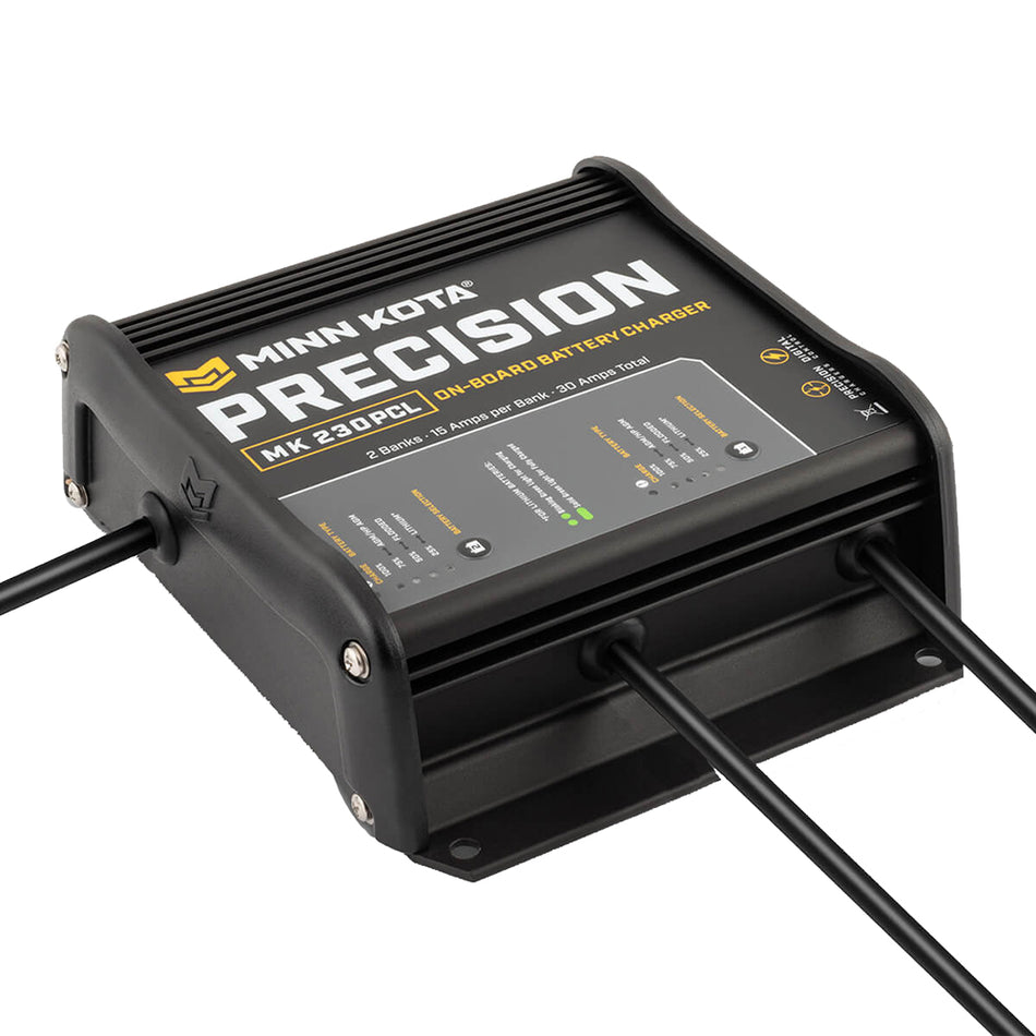 Minn Kota - On-Board Precision Charger - LI Optimized Charger — Quality Boat Parts