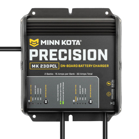 Minn Kota - On-Board Precision Charger - LI Optimized Charger — Quality Boat Parts
