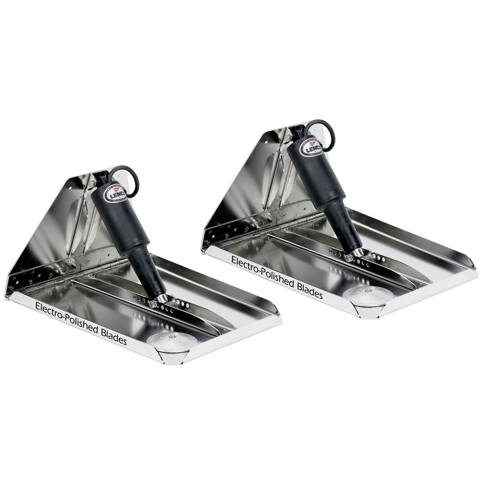Lenco Marine - Heavy Duty Performance Trim Tab Kit - With Switch Kit 12V — Quality Boat Parts