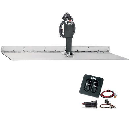 Lenco Marine - 12" x 18" Super Strong Trim Tab Kit - With Standard Tactile Switch Kit 12V — Quality Boat Parts