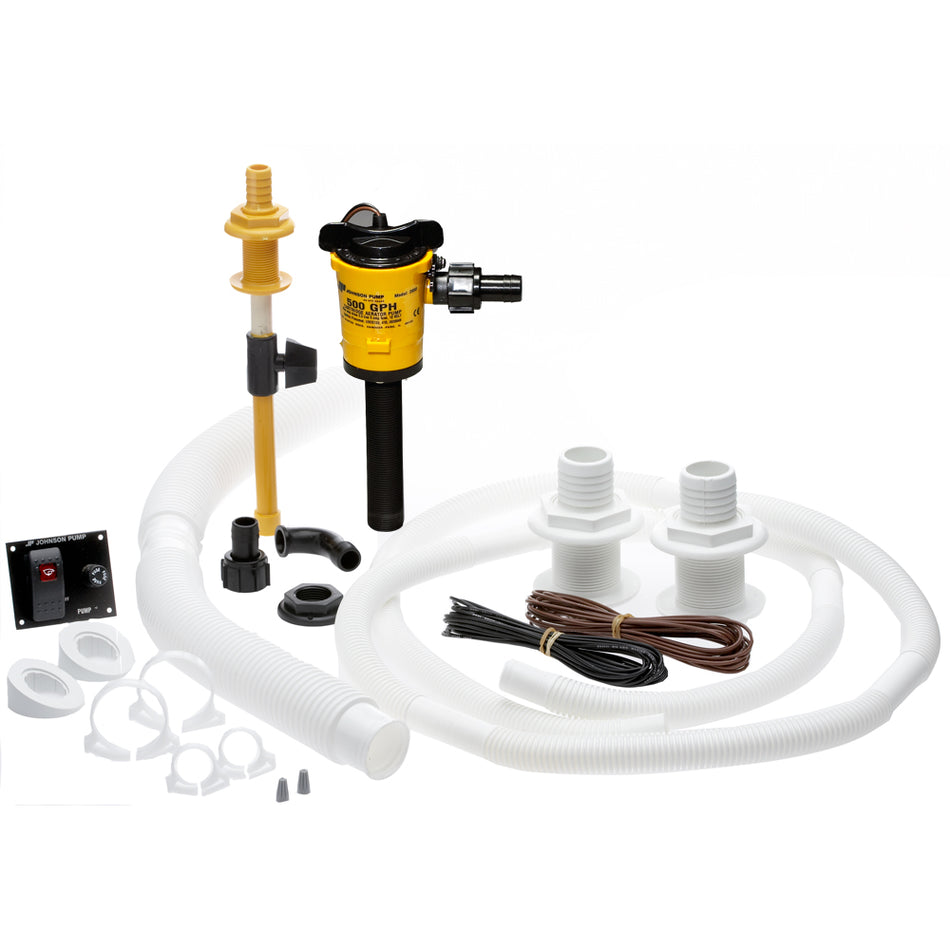 Johnson Pump - Basspirator Aerator Kit — Quality Boat Parts