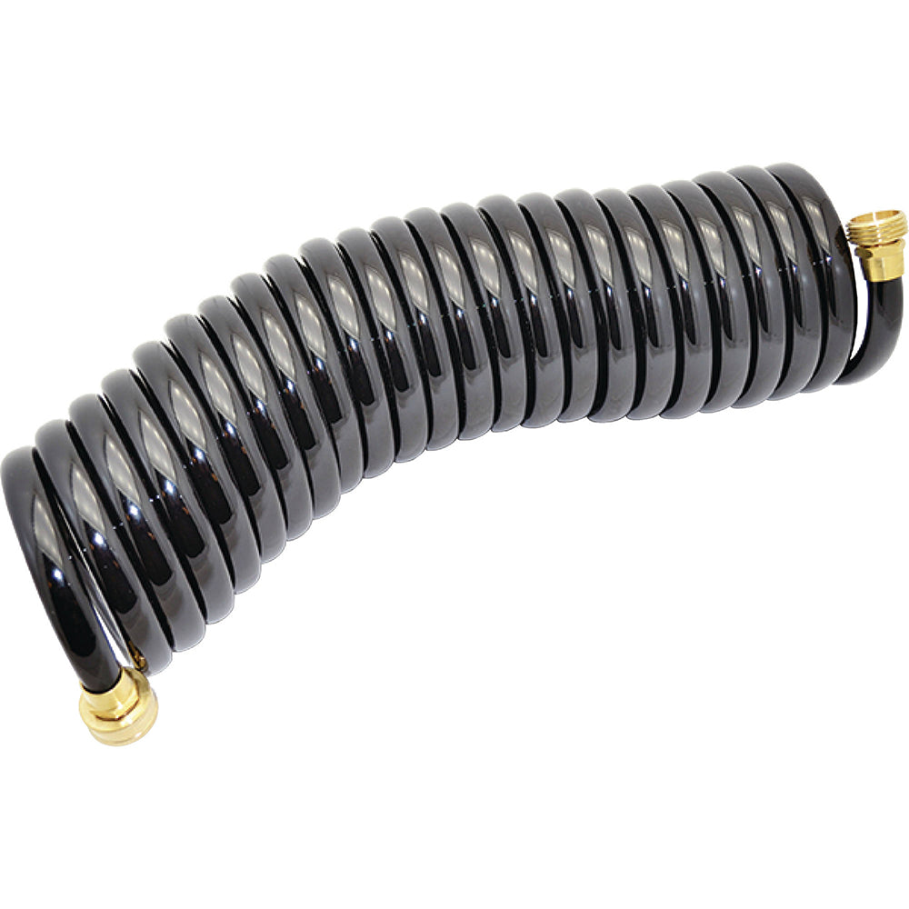 Johnson Pump - Coiled Washdown Hose - 25", 1/2" Diameter — Quality Boat Parts