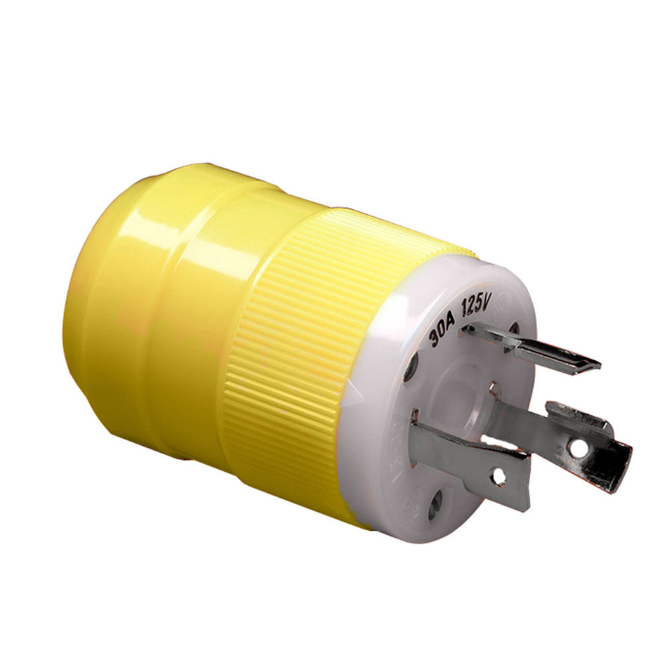 Marinco - Power Connection Male Plug - 30A, 125V — Quality Boat Parts