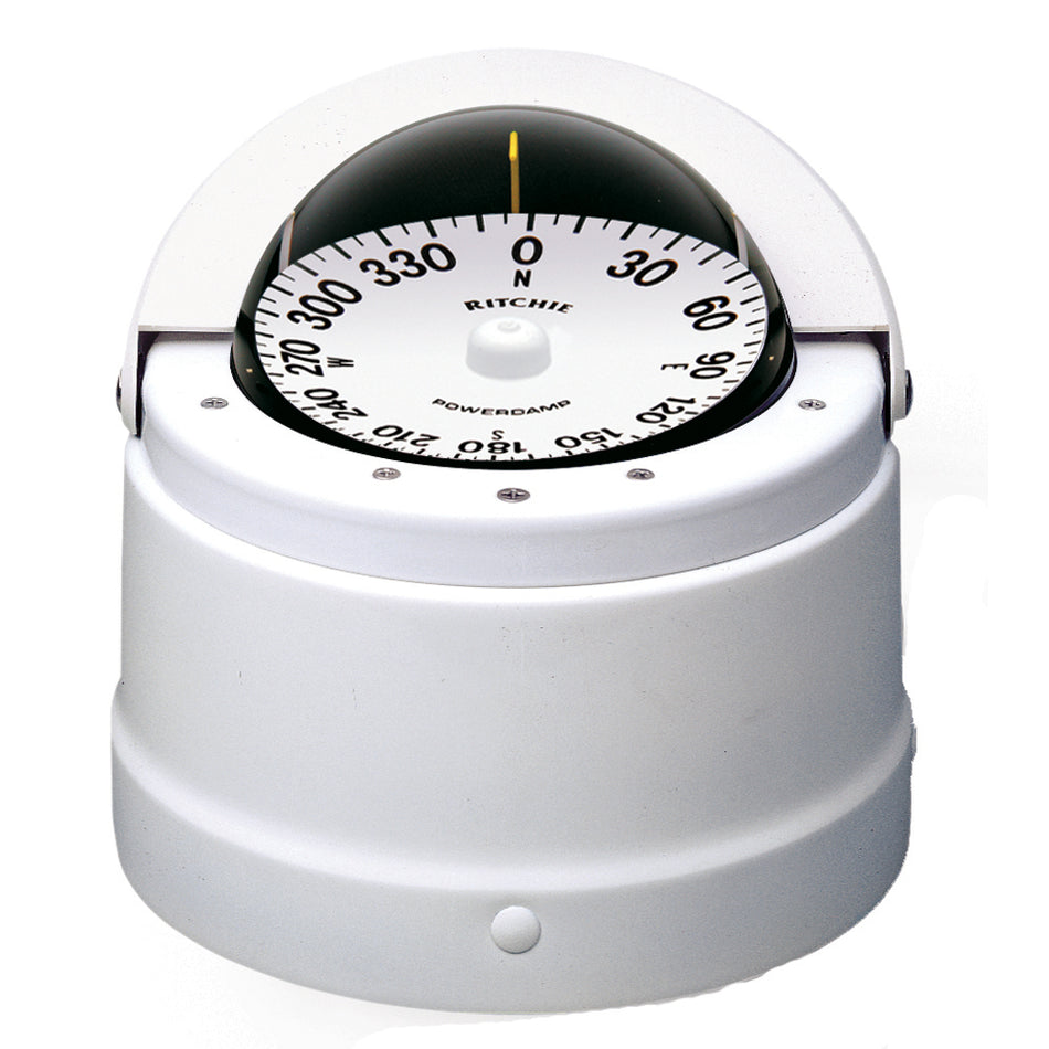 Ritchie - Navigator Compass - Binnacle Mount, White — Quality Boat Parts