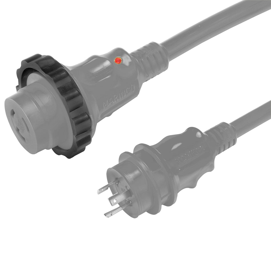 Marinco - Shore Power Cord - Gray, 25', 30A, 125V — Quality Boat Parts