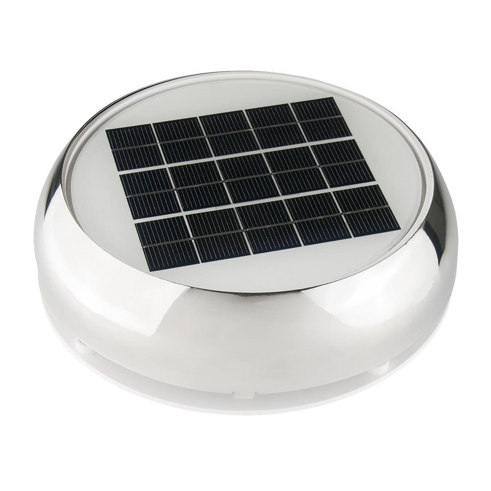 Marinco - Day/Night Solar Vent - Stainless Steel — Quality Boat Parts