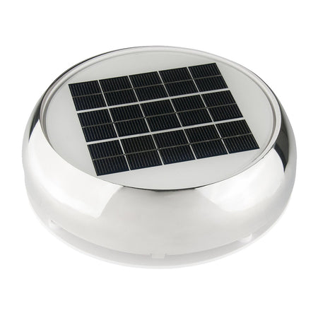 Marinco - Day/Night Solar Vent - Stainless Steel — Quality Boat Parts