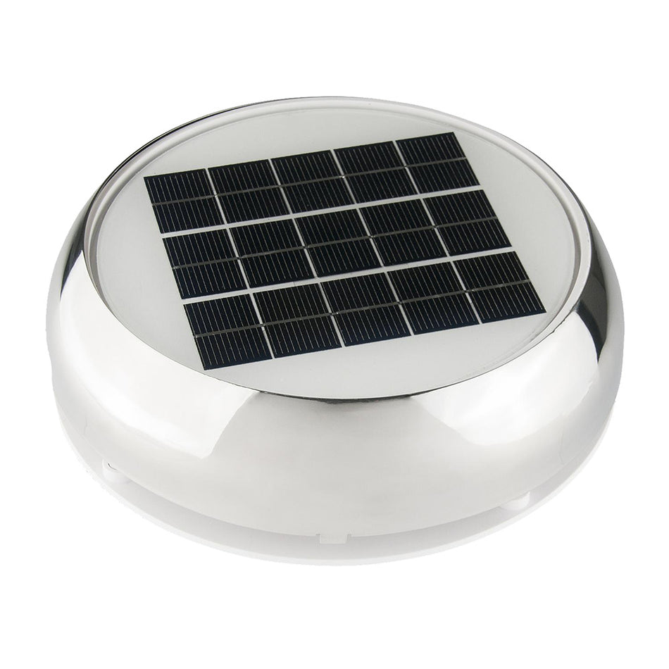 Marinco - Day/Night Solar Vent - Stainless Steel — Quality Boat Parts