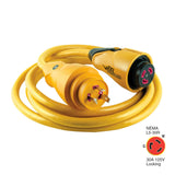 Marinco - Shore Power Cordset - EEL, 125V, Yellow — Quality Boat Parts