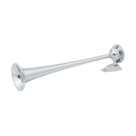 Marinco - Chrome Plated Single Trumpet Air Horn - 12V — Quality Boat Parts