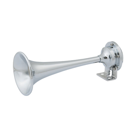 Marinco - Chrome Plated Single Trumpet Air Horn - 12V — Quality Boat Parts