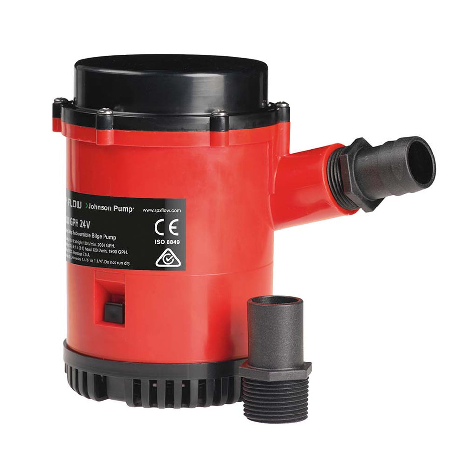 Johnson Pump - Heavy Duty Bilge Pump - 24V — Quality Boat Parts