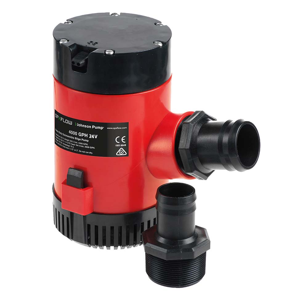 Johnson Pump - Heavy Duty Bilge Pump - 24V — Quality Boat Parts