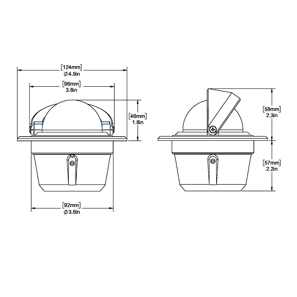 Ritchie - Explorer Compass - Flush Mount — Quality Boat Parts