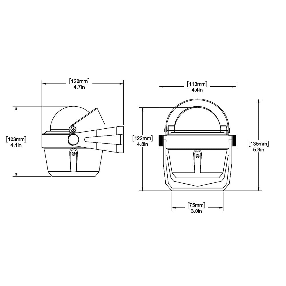 Ritchie - Explorer Compass - Bracket Mount — Quality Boat Parts