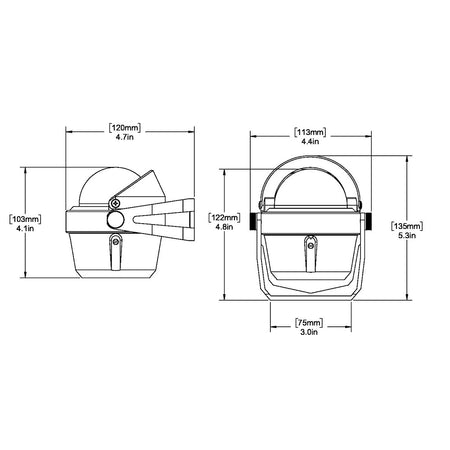 Ritchie - Explorer Compass - Bracket Mount — Quality Boat Parts