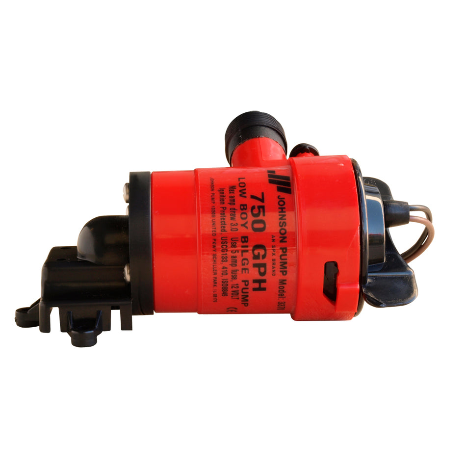 Johnson Pump - Low Boy Bilge Pump - 12V — Quality Boat Parts