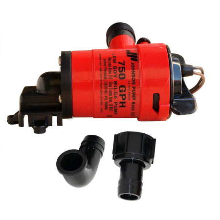 Johnson Pump - Low Boy Bilge Pump - 12V — Quality Boat Parts