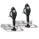 Lenco Marine - Electro-Polished Standard Trim Tab Kit — Quality Boat Parts