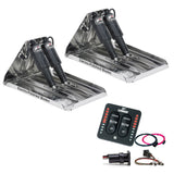 Lenco Marine - Extreme Duty Performance Trim Tab Kit - With LED Indicator Switch Kit 12V — Quality Boat Parts