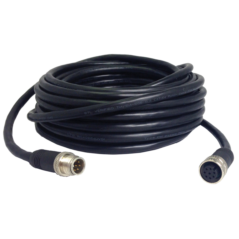 Humminbird - AS ECX 30E Ethernet Cable Extender - 8-Pin, 30' — Quality Boat Parts