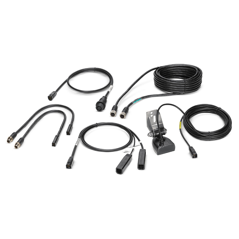 Humminbird - Dual HELIX Starter Kit HWAL Transom Cable — Quality Boat Parts