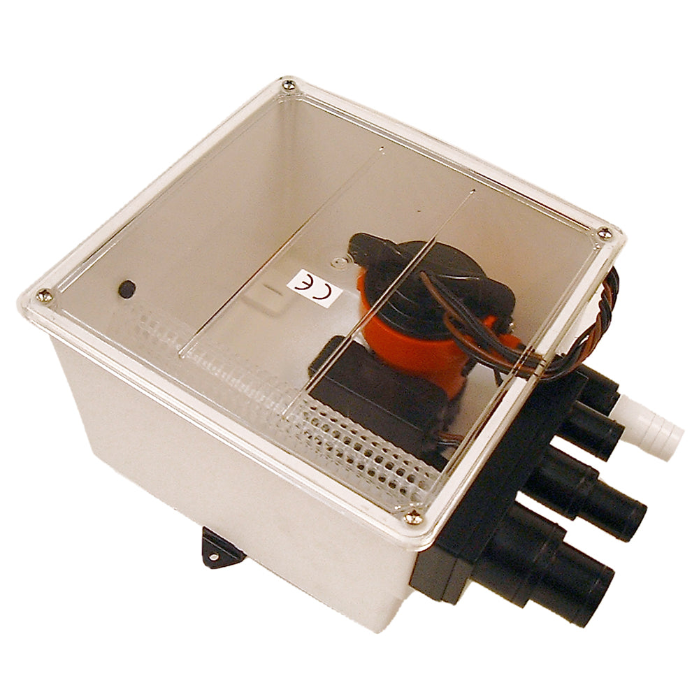 Johnson Pump - 1000 GPH Multi Port Shower Sump Pump - 12V, With Switch — Quality Boat Parts