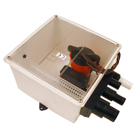 Johnson Pump - 1000 GPH Multi Port Shower Sump Pump - 12V, With Switch — Quality Boat Parts