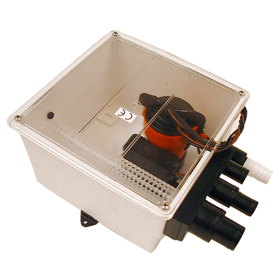 Johnson Pump - 1000 GPH Multi Port Shower Sump Pump - 12V, With Switch — Quality Boat Parts