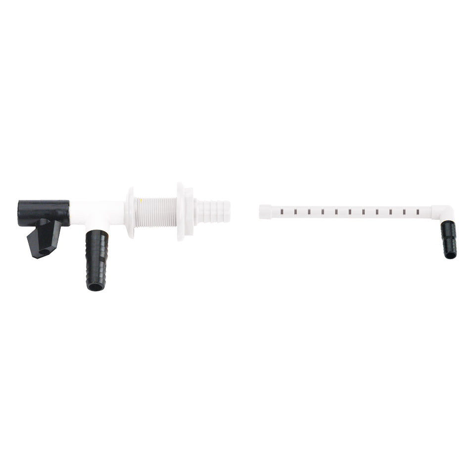 Johnson Pump - 8" Aerator Head - Spray Bar, With 6" Shut Off — Quality Boat Parts