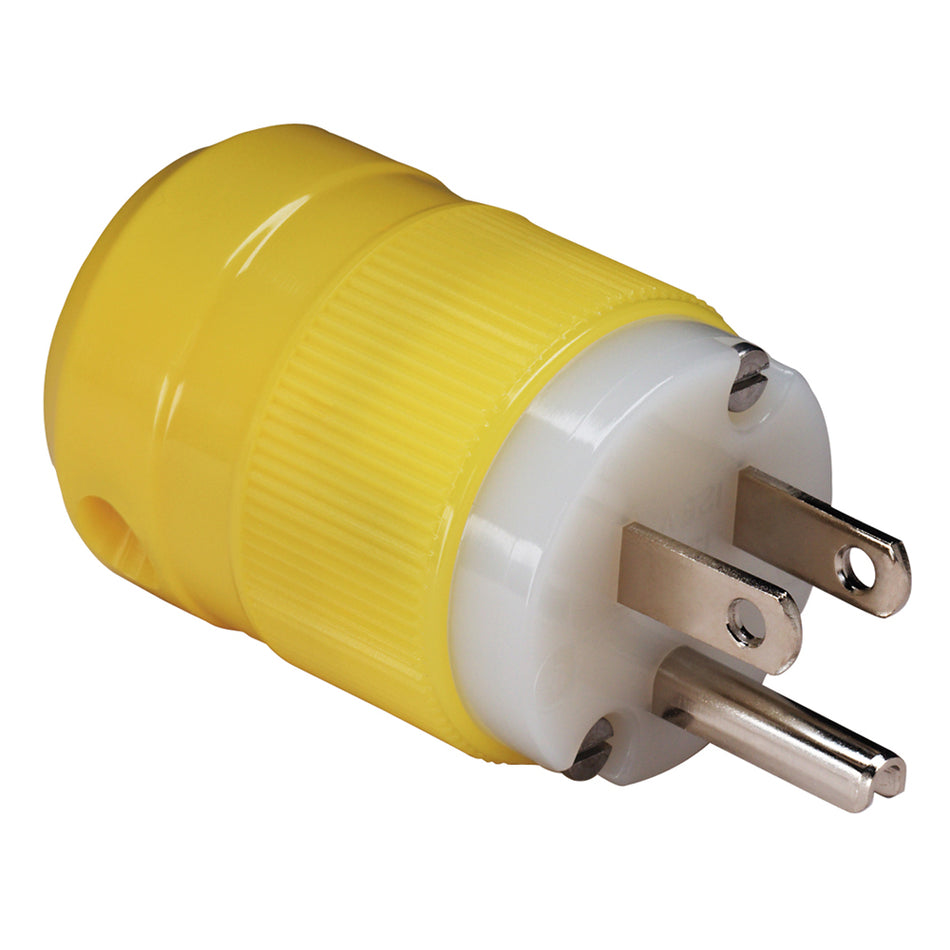 Marinco - Straight Blade Male Plug - 125V, 15A — Quality Boat Parts