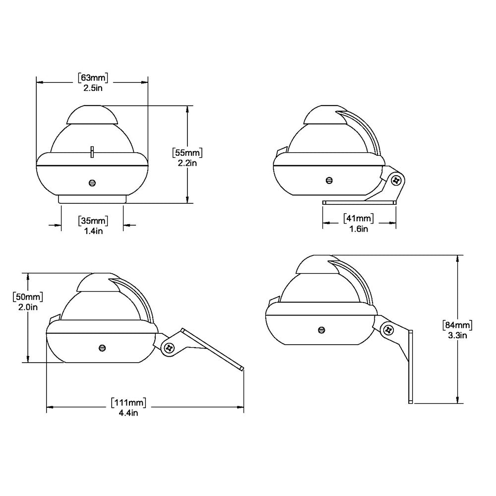 Ritchie X-10 RitchieSport Compass - Bracket Mount — Quality Boat Parts