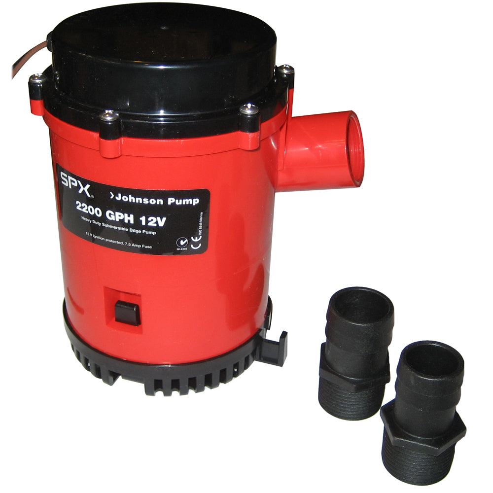 Johnson Pump - Bilge Pump 1-1/8" Hose 12V — Quality Boat Parts
